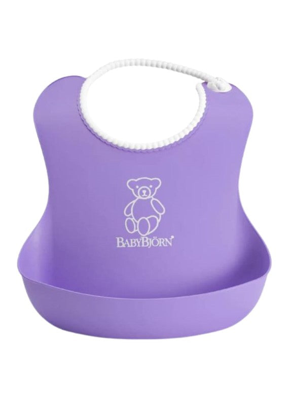 BABY BJORN SOFT BIB PURPLE 1PK