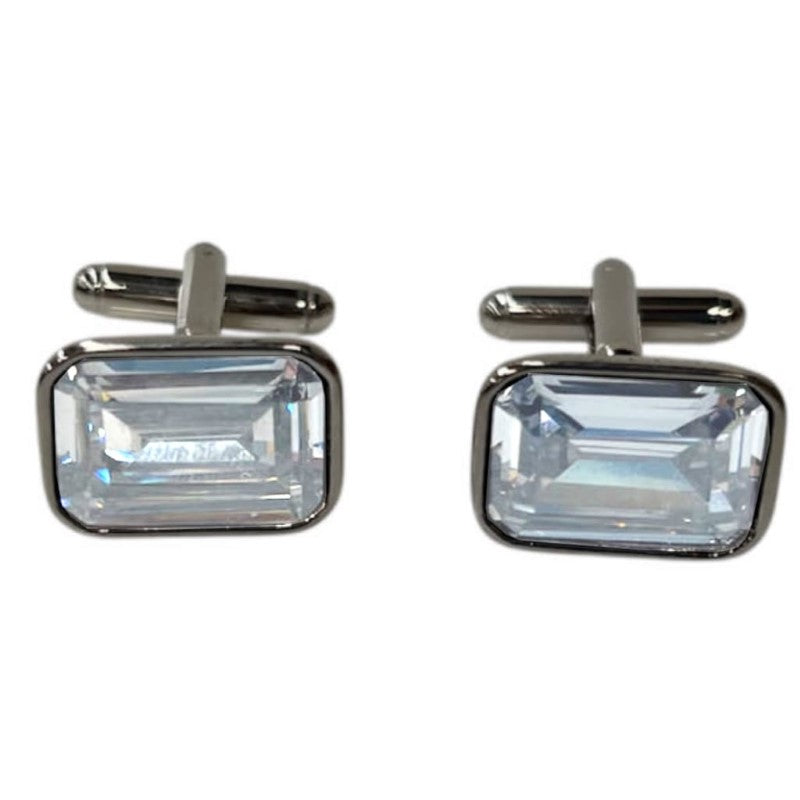GDESIGN GD 0714 FACET CRYSTAL CUFFLINK