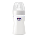 CHICCO BOTTLE GLASS: WELL-BEING SIL 0M+ 150ML