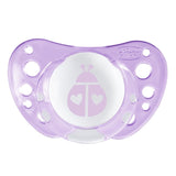 CHICCO SOOTHER: PHYSIO AIR 0-6M 2PK - GIRL