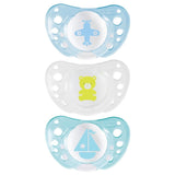 CHICCO SOOTHER: PHYSIO AIR 0-6M 2PK - BOY