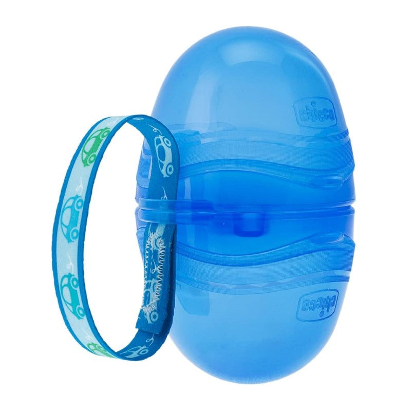 CHICCO DOUBLE SOOTHER HOLDER - BLUE