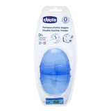 CHICCO DOUBLE SOOTHER HOLDER - BLUE