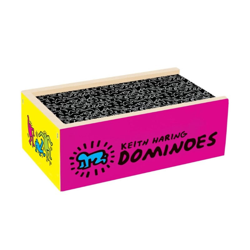 WOODEN DOMINOS KEITH HARING