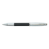 SHEAFFER® 100 9313 GLOSSY BLACK ROLLERBALL PEN WITH CHROME CAP AND CHROME TRIM