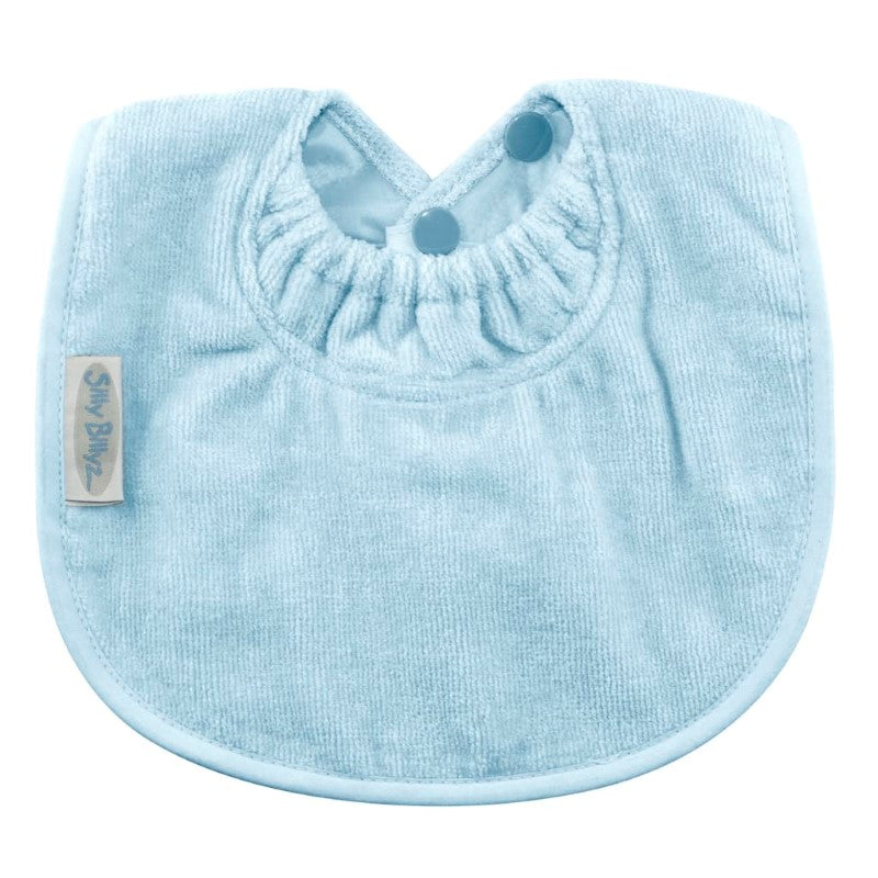 SILLY BILLYZ TOWEL BIBLET DUSTY BLUE