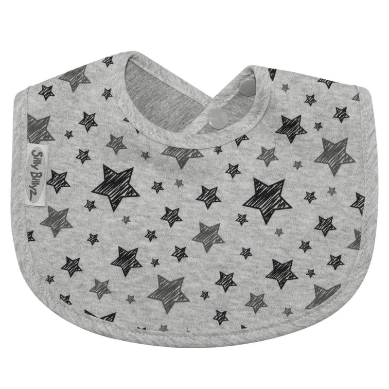 SILLY BILLYZ JERSEY BIBLET GREY STARS
