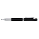 SHEAFFER SELECT ITEM 4 100 BLACK LACQUER/CHROME PLATE ROLLERBALL PEN