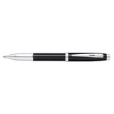 SHEAFFER® 100 9338 GLOSSY BLACK ROLLERBALL PEN WITH CHROME TRIM
