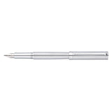 SHEAFFER INTENSITY ENGRAVED CHROME MEDIUM FOUNTAIN PEN