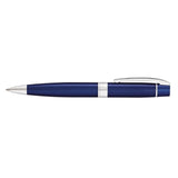 SHEAFFER® 300 9341 GLOSSY BLUE BALLPOINT PEN WITH CHROME TRIM