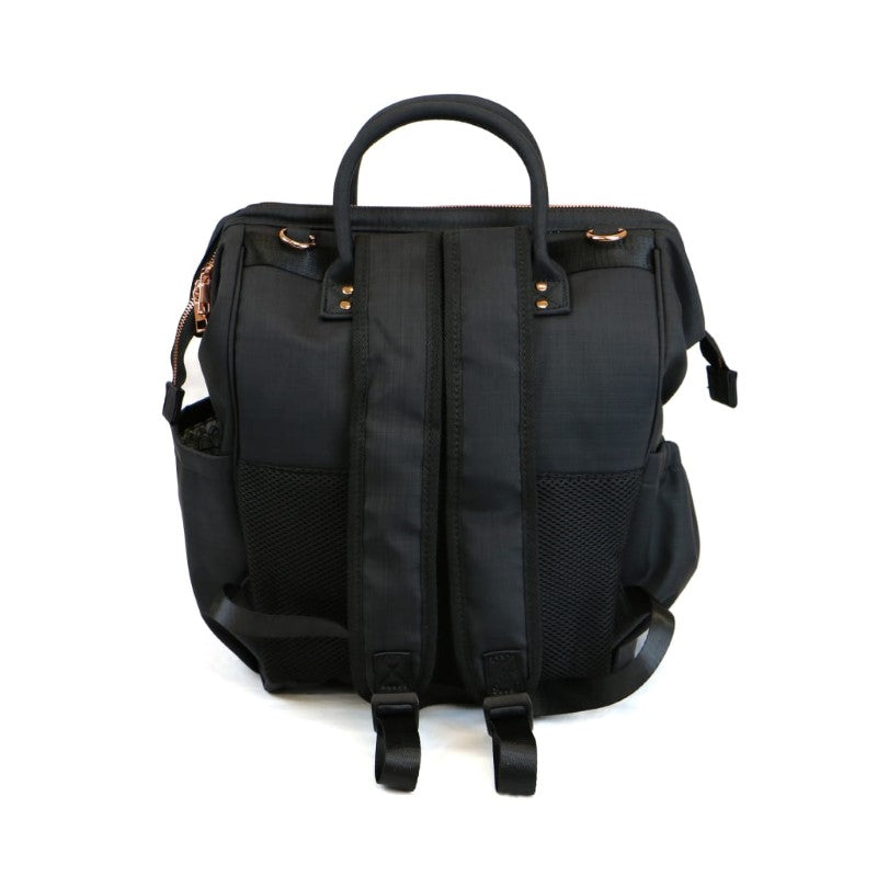 ISOKI BYRON BACKPACK BLACK NYLON