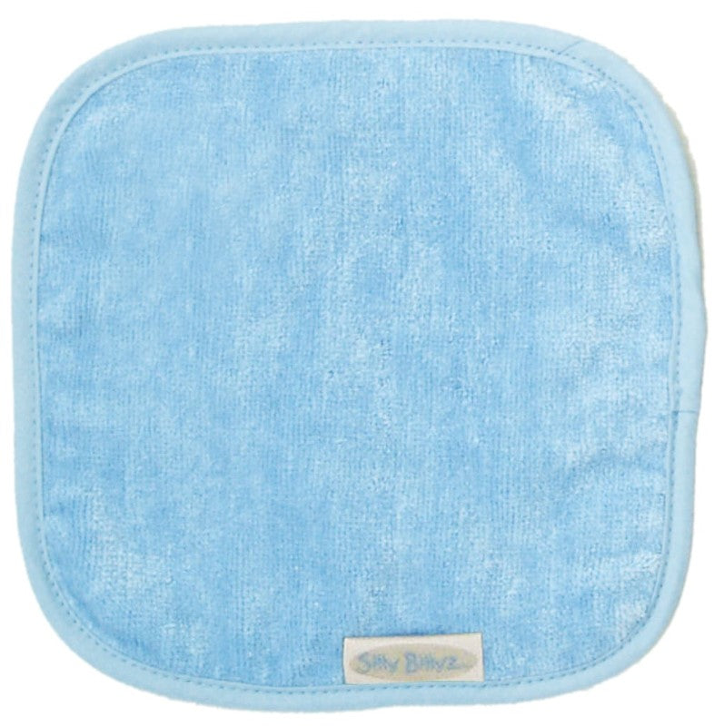 SILLY BILLYZ TOWEL FACE CLOTH DUSTY BLUE (20=1)