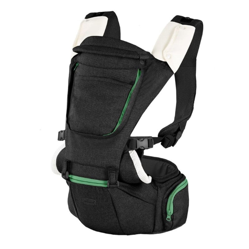 CHICCO CARRIER: 3 IN1 HIP SEAT CARRIER PIRATE BLACK