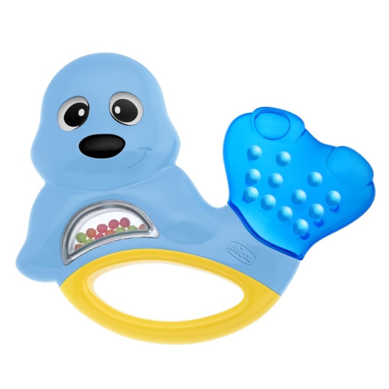 CHICCO GUMS RUBBING SEAL TEETHING RATTLE