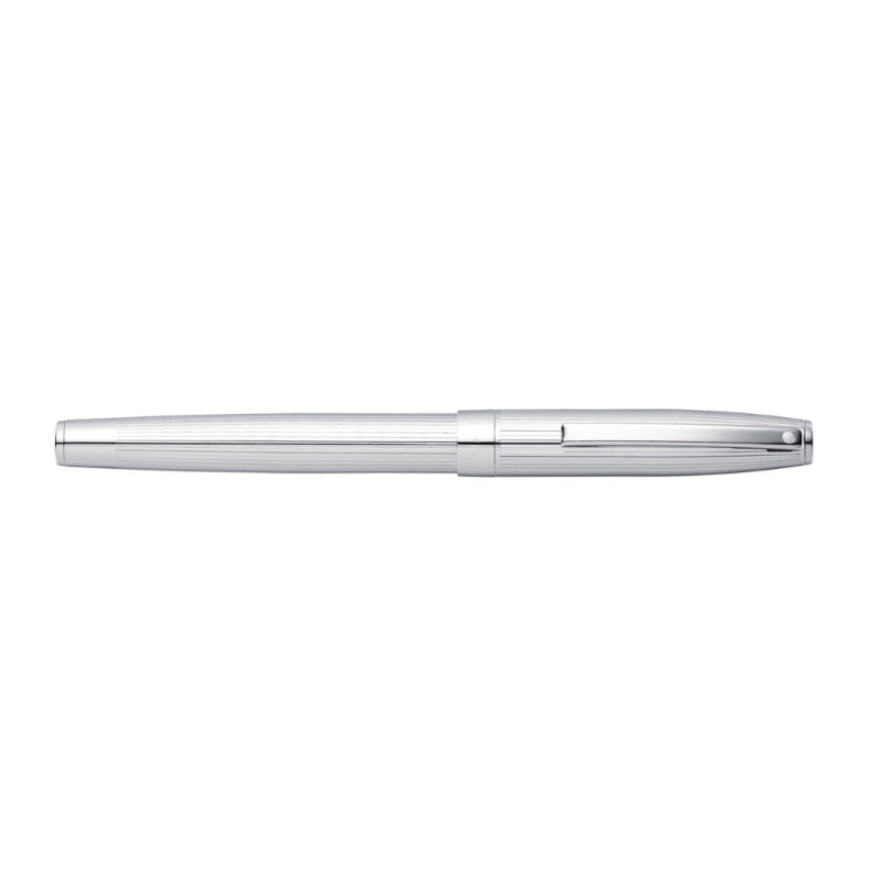 SHEAFFER SAGARIS CHROME/ENGRAVED MEDIUM FOUNTAIN PEN