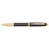 SHEAFFER® 100 9322 GLOSSY BLACK FOUNTAIN PEN WITH GOLD-TONE TRIM - FINE