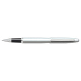 SHEAFFER® VFM 9400 SATIN STROBE SILVER ROLLERBALL PEN WITH CHROME TRIM