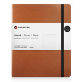 SHEAFFER DOTTED JOURNAL IN CARAMEL BROWN