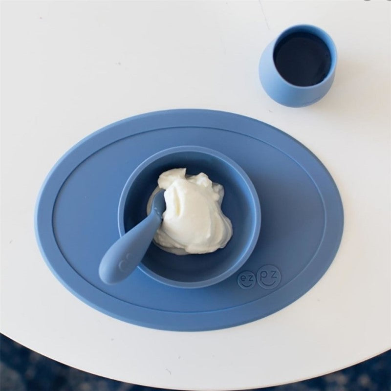 EZPZ TINY FIRST FOOD SET INDIGO