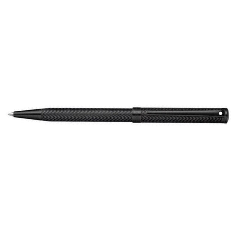 SHEAFFER INTENSITY ENGRVD MATTE BLACK/BLACK TRIM BALLPOINT PEN