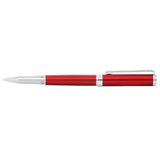 SHEAFFER INTENSITY ENGRVD RED LACQUER/CHROME TRIM ROLLERBALL PEN