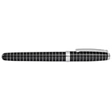 SHEAFFER PRELUDE BLACK LACQUER ENGRAVED LINES FINE FOUNTAIN PEN