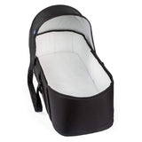CHICCO GOODY SOFT CARRY COT - JET BLACK
