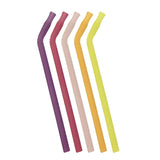 B.BOX SILICONE STRAW 5PC VERY BERRY