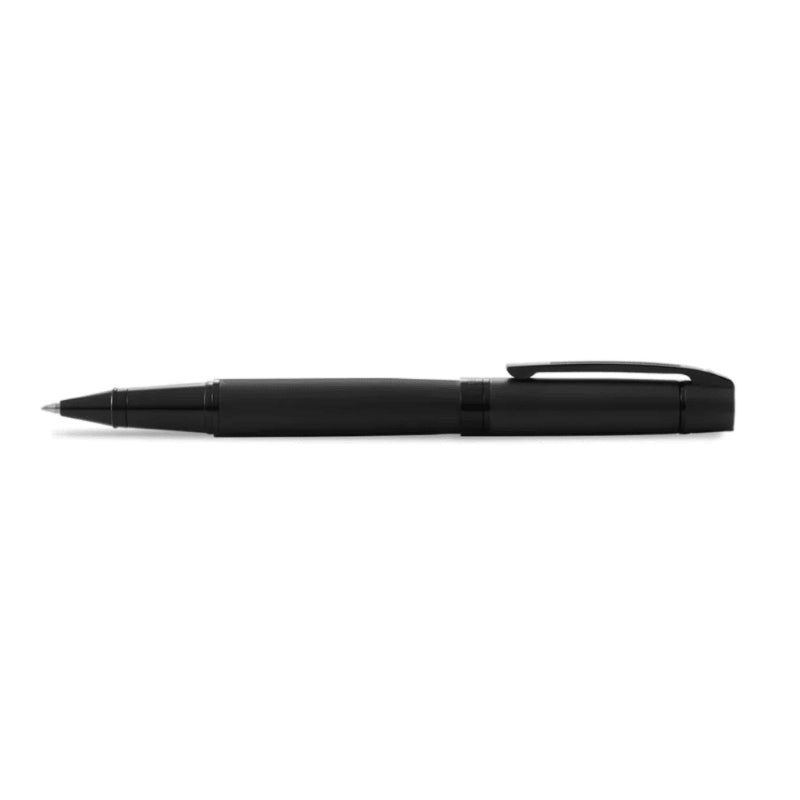 SHEAFFER® 300 9343 MATTE BLACK ROLLERBALL PEN WITH BLACK TRIM
