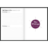 Tuhi Diary Month To View Planner Mahere a marama Poutama 2025