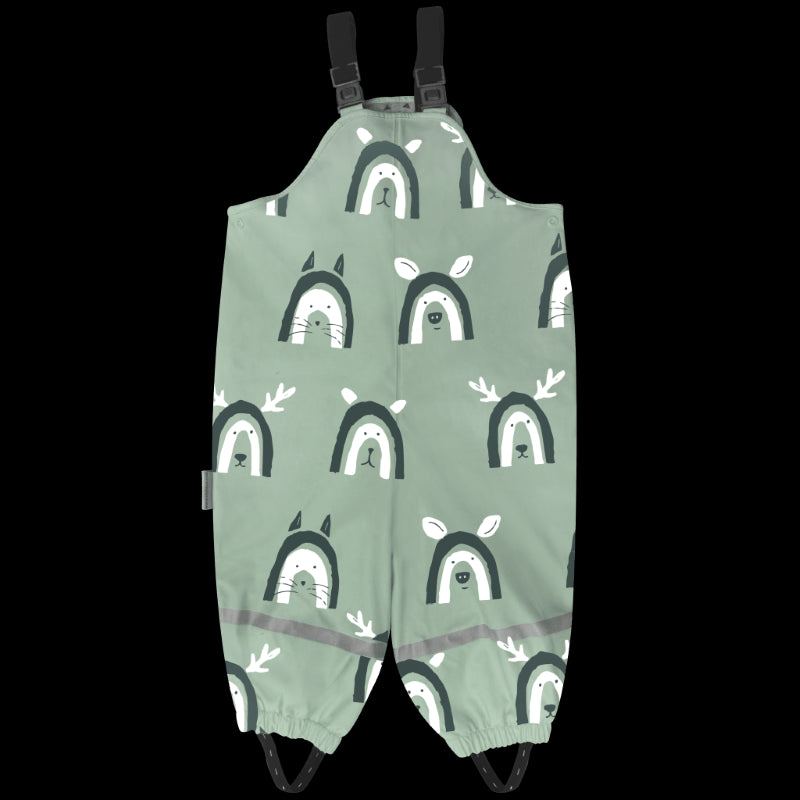 SILLY BILLYZ WATERPROOF OVERALL ANIMAL LRG