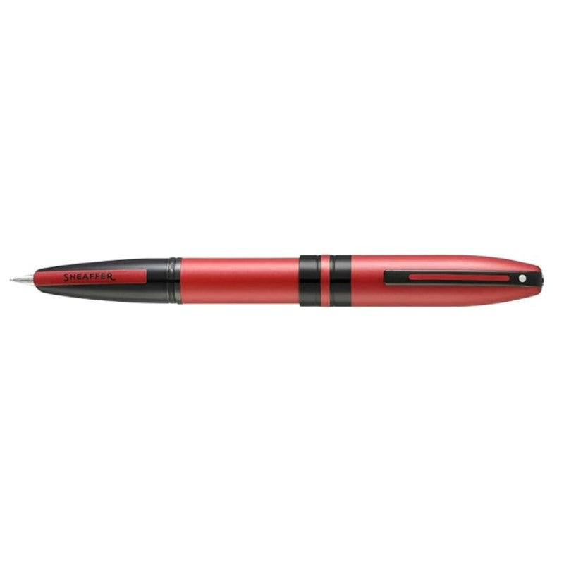 SHEAFFER® ICON METALLIC RED WITH GLOSSY BLACK PVD TRIM MEDIUM FOUNTAIN PEN