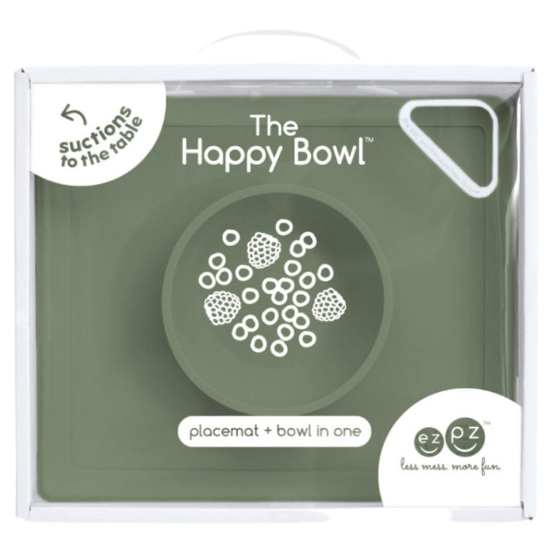 EZPZ HAPPY BOWL OLIVE