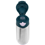 B.BOX INSULATED SPOUT 500ML INDIGO ROSE