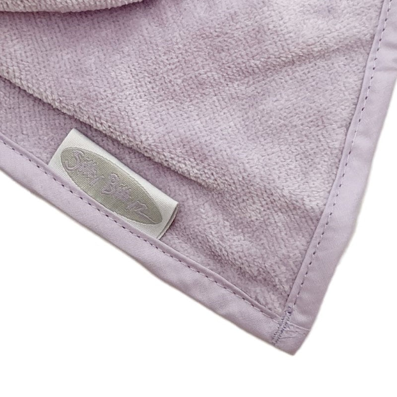 SILLY BILLYZ TOWEL BANDANA BIB LAVENDER