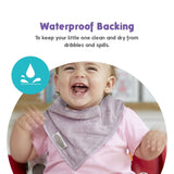 SILLY BILLYZ TOWEL BANDANA BIB LAVENDER