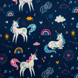 SILLY BILLYZ NYLON SMALL L/S BIB UNICORN