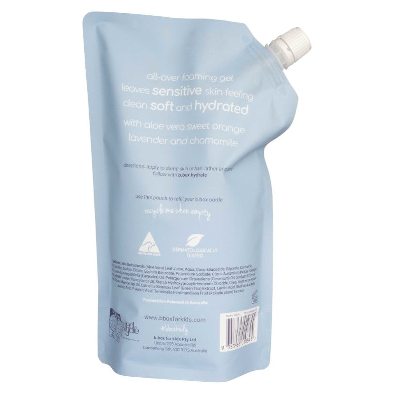 B.BOX BODY - CLEANSE 750ML HAIR BODY REFILL