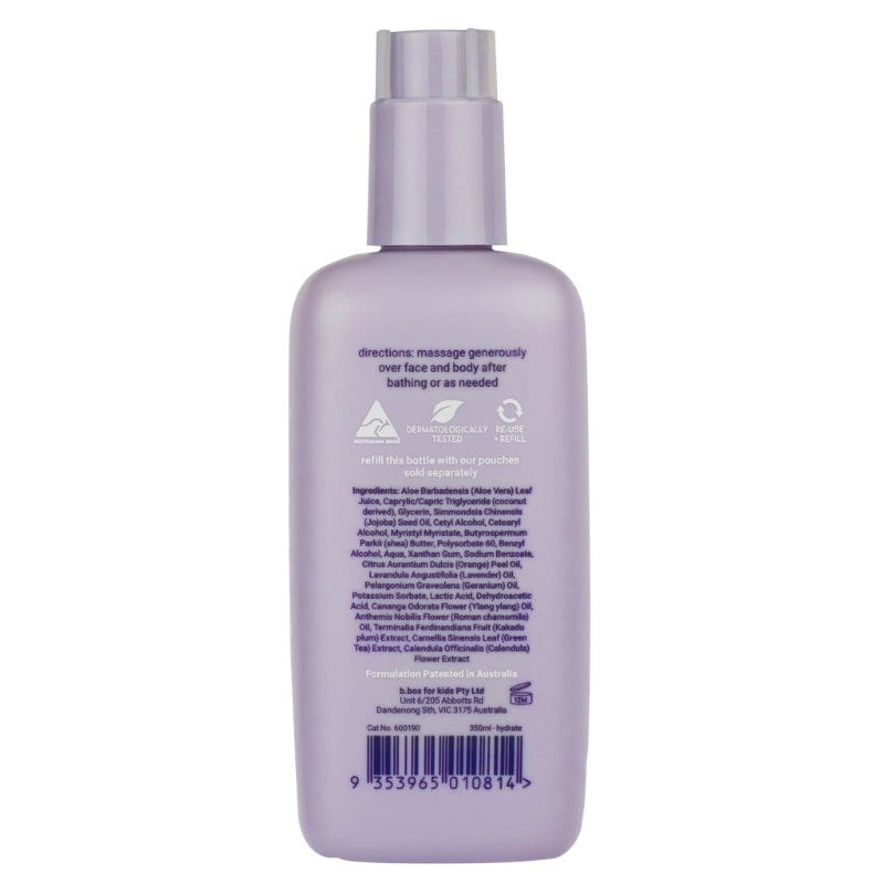 B.BOX BODY - HYDRATE 350ML BODY LOTION