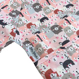 NYLON SMALL LONG SLEEVE BIB PEEKABOO