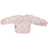 NYLON SMALL LONG SLEEVE BIB FLOWER FIELD