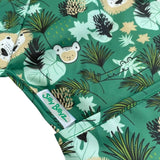 NYLON SMALL LONG SLEEVE BIB JUNGLE