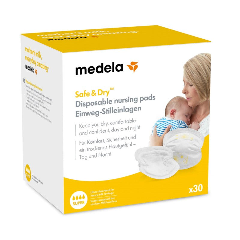 MEDELA DISPOSABLE NURSING PADS 30PK