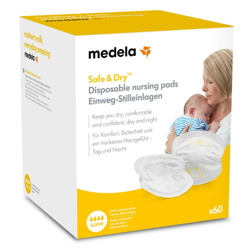 MEDELA DISPOSABLE NURSING PADS 60PK