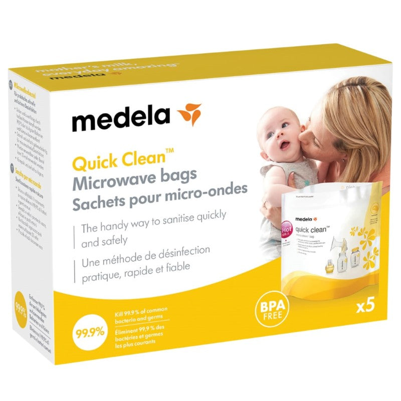 MEDELA QUICK CLEAN MICROWAVE BAG 5PK