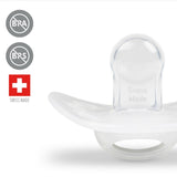 MEDELA SOOTHER NEWBORN TRANS UNISEX 0-2MTH 2PK