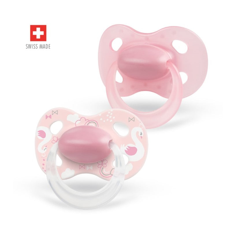 MEDELA SOOTHER ORIGINAL GIRL 6-18MTH 2PK