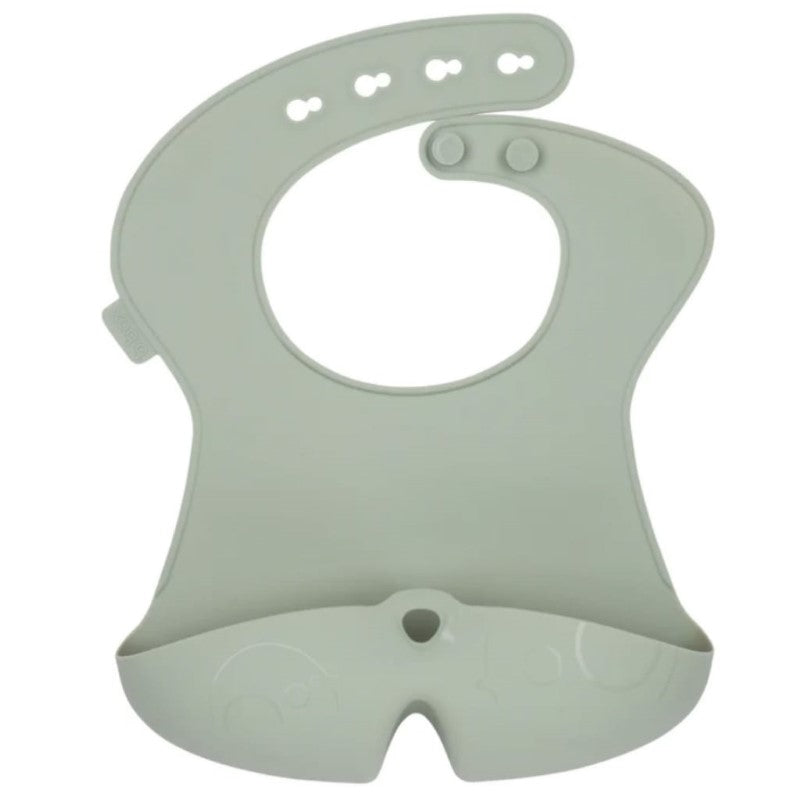 B.BOX SILICONE BIB - SAGE