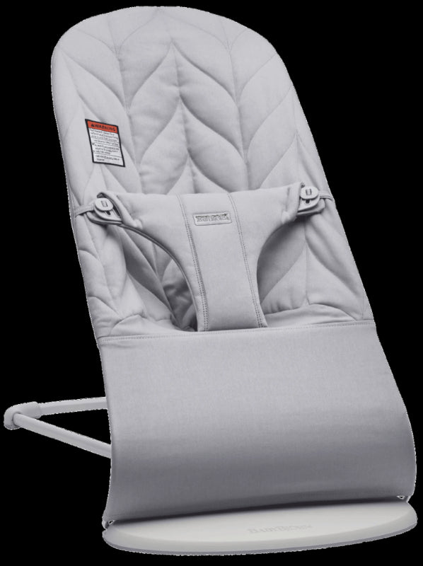 BABY BJORN BOUNCER BLISS WOVEN PETAL QUILT LIGHT GREY